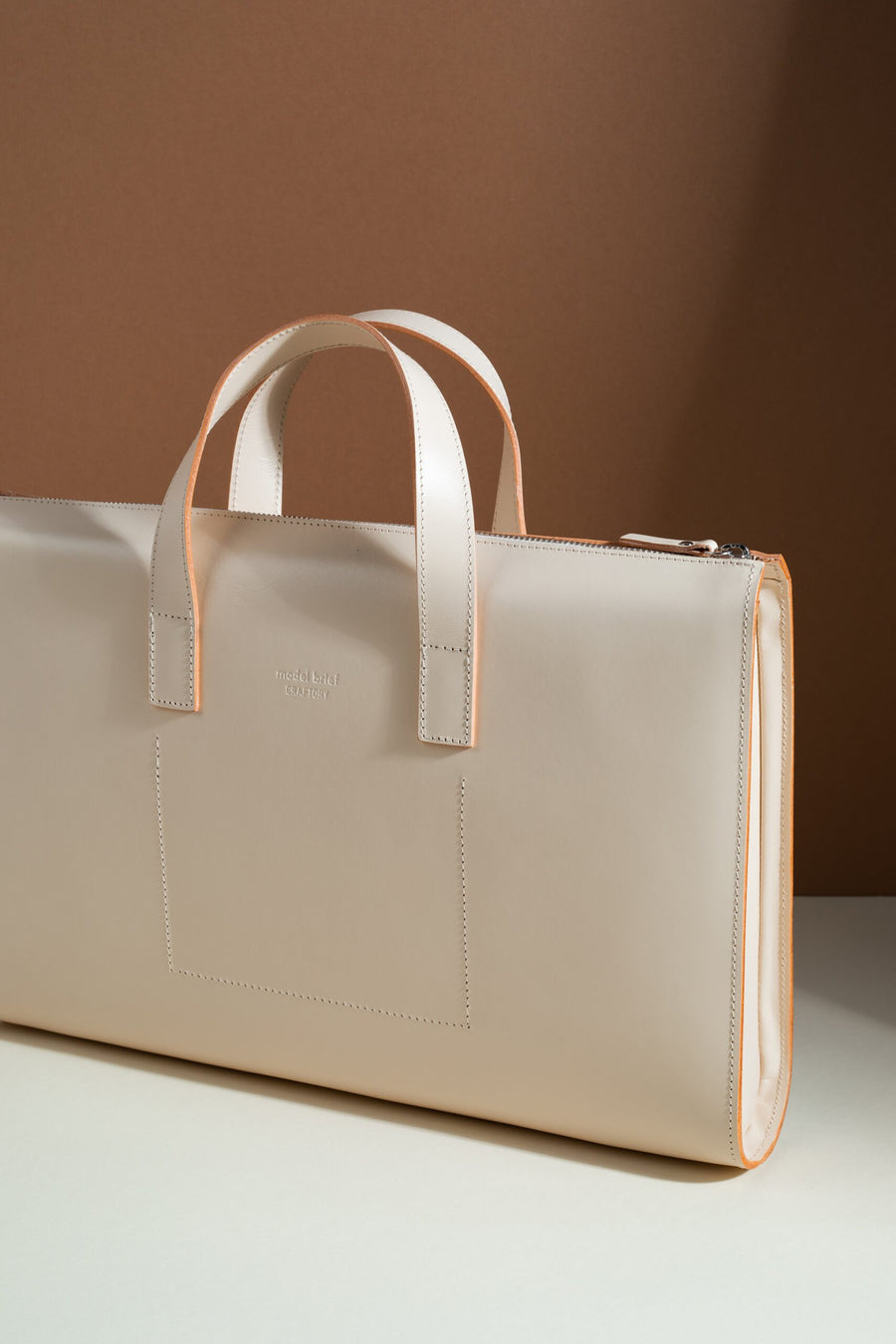 Classic Leather Briefcase – Durable & Sleek, Made in Estonia by Craftory at brixbailey.com