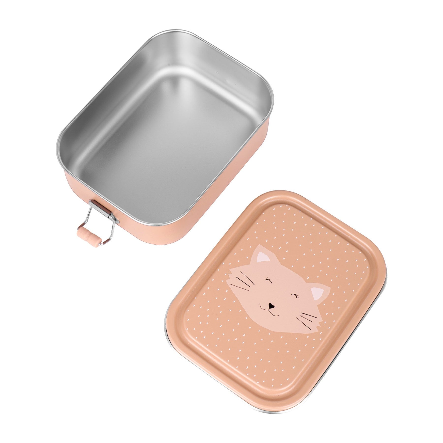 Have a Great Lunch with Our Animal Friends - Durable, Safe & Fun Stainless Steel Lunch Box by Trixie Baby at www.brixbailey.com