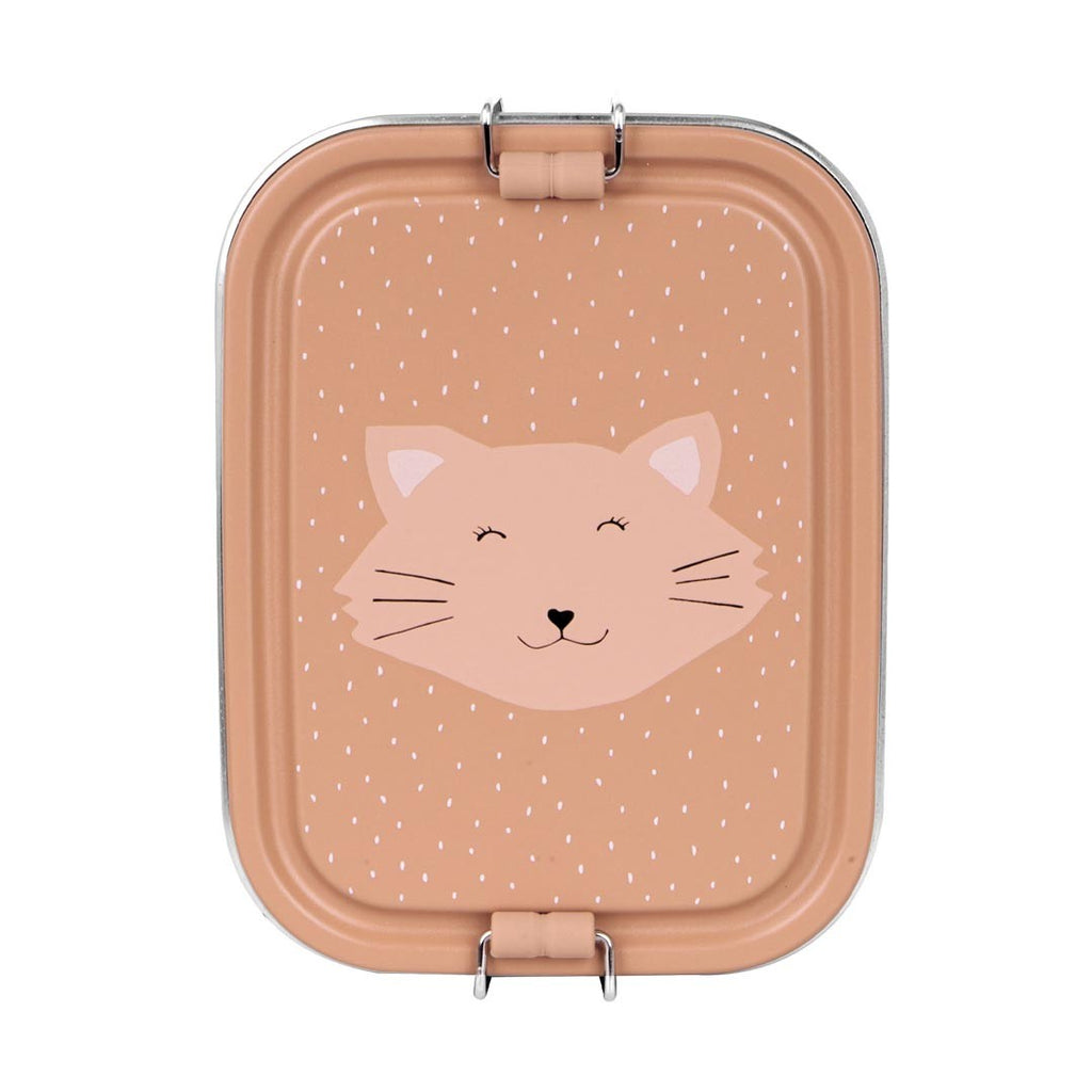 Animal Friends Stainless Steel Lunch Box - Durable & Safe for Kids by Trixie Baby at www.brixbailey.com