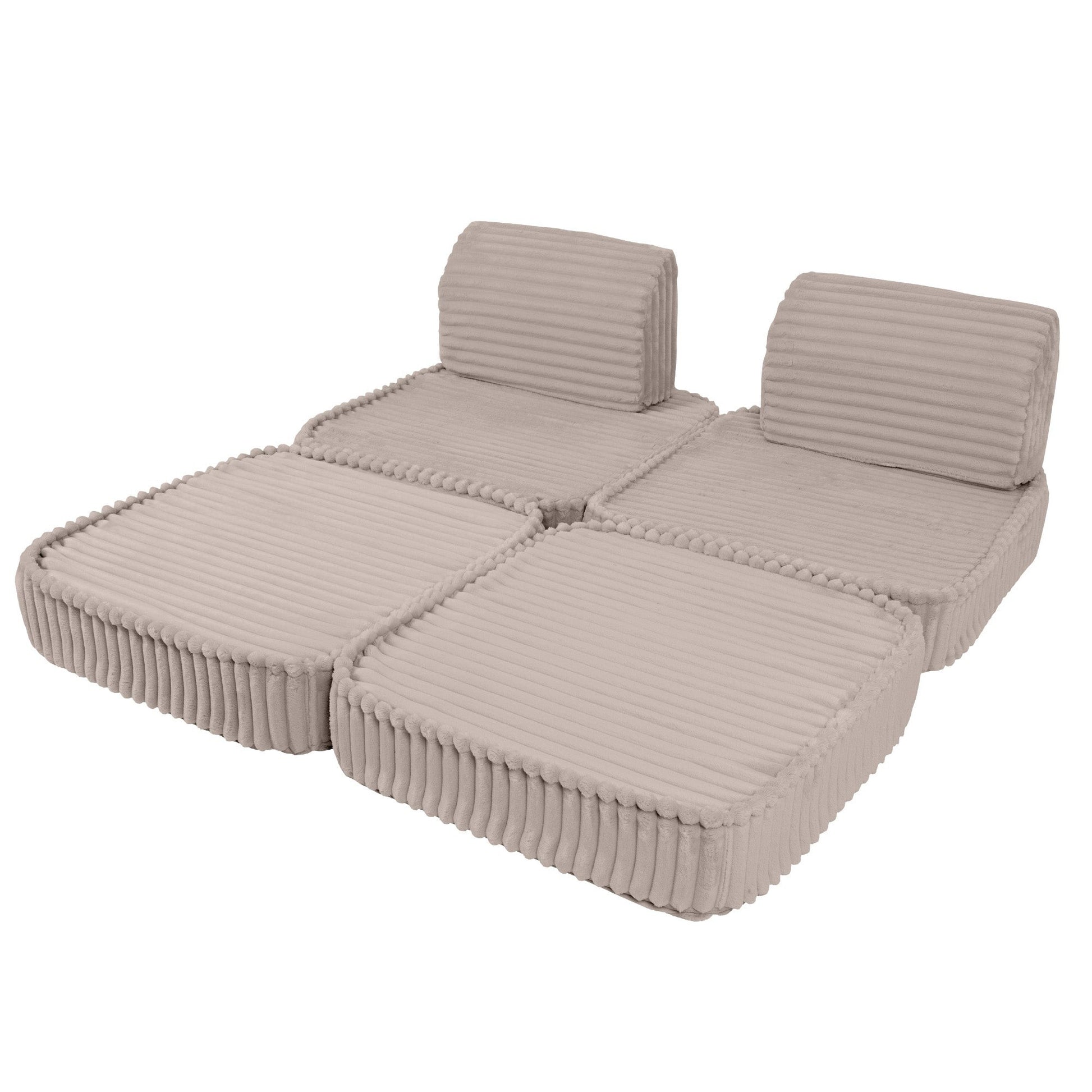 Small Kids Sofa – Compact, Stylish, and Comfortable - Versatile & Safe for Any Child's Room by MeowBaby at www.brixbailey.com