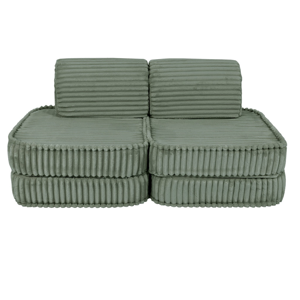 Small Kids Sofa - Compact, Stylish, and Comfortable for Children's Room by MeowBaby at www.brixbailey.com