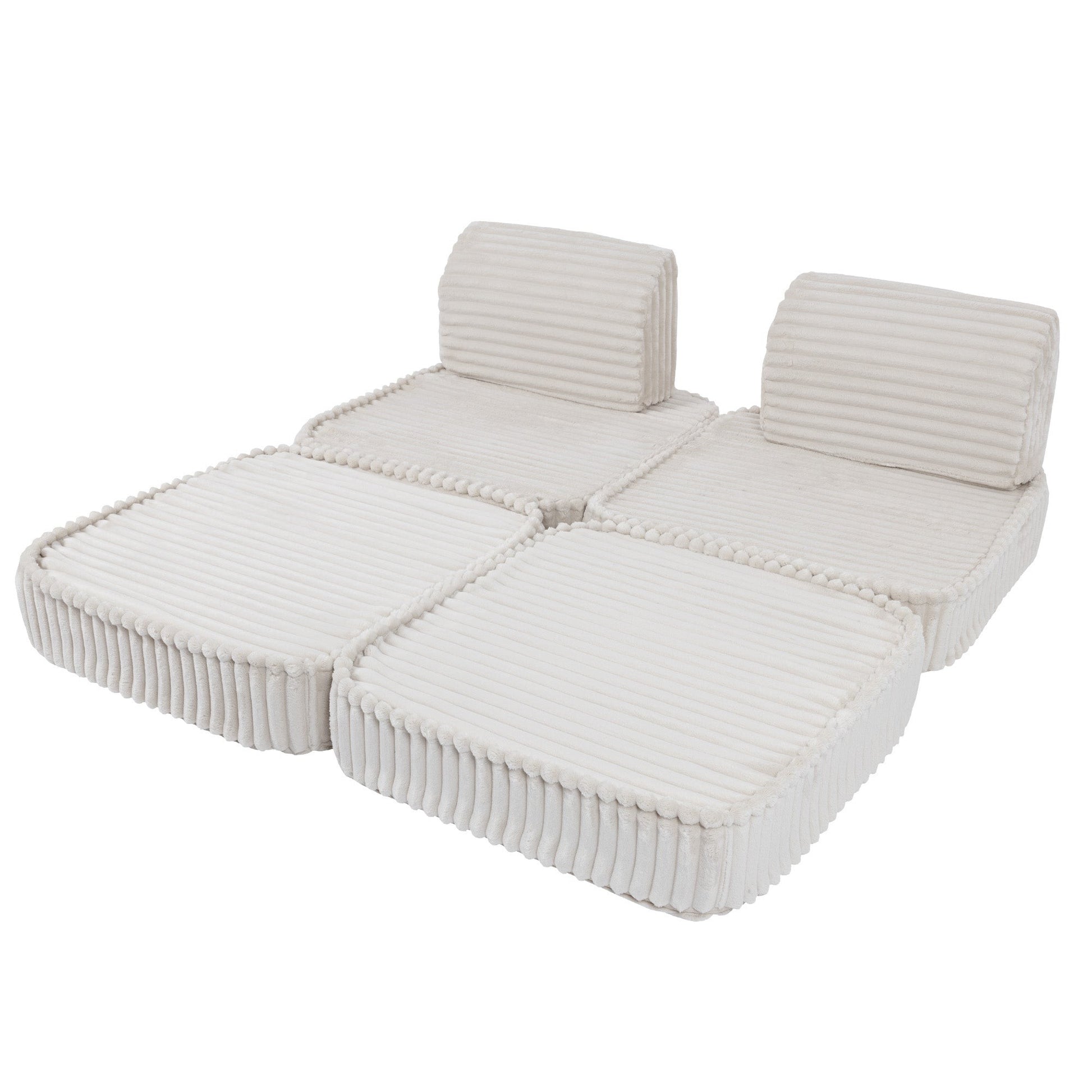 Small Kids Sofa - Compact, Stylish & Comfortable - Versatile & Safe for Children by MeowBaby at www.brixbailey.com