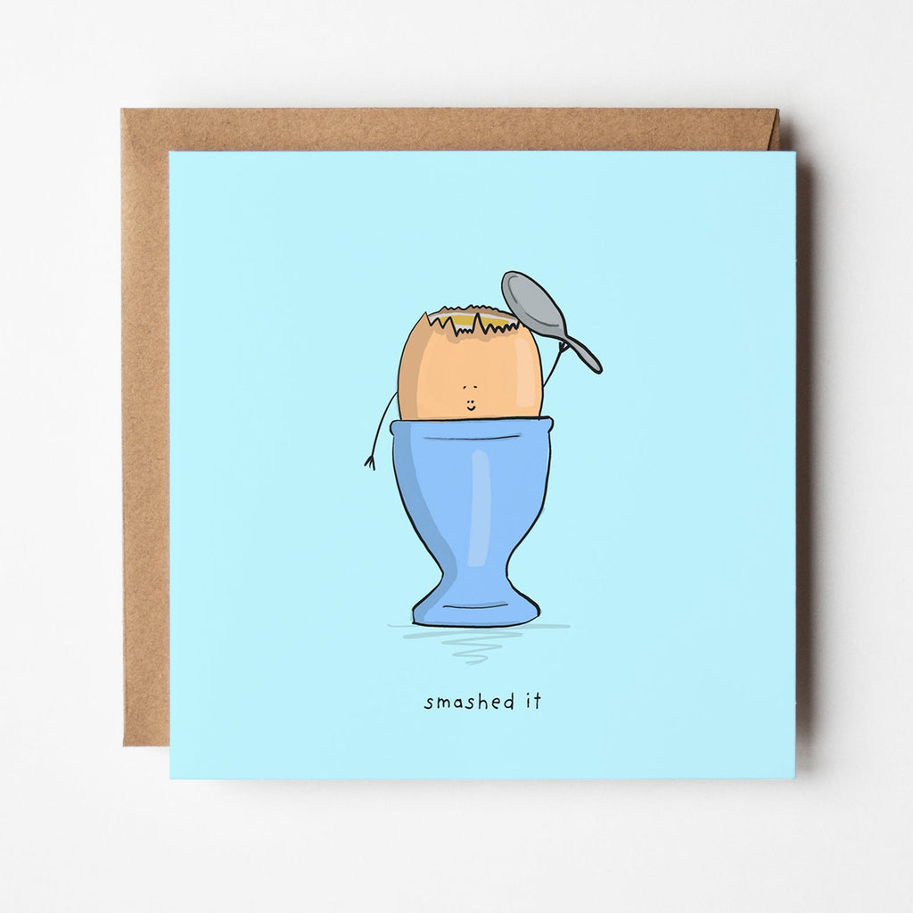 You Smashed It – Funny Congratulations Card