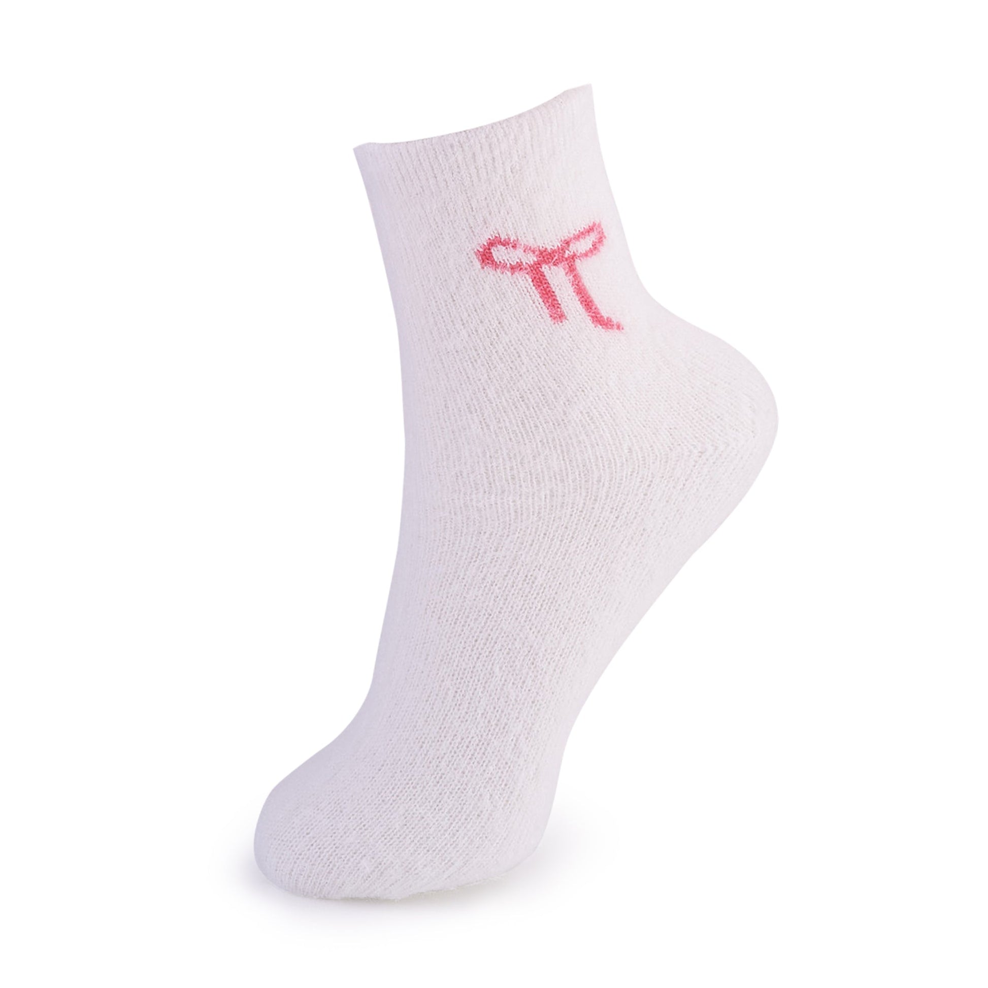 Cosy Cuddle Socks Pink Bows