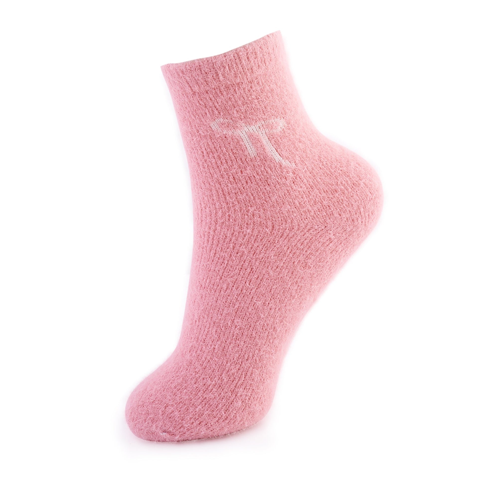 Cosy Cuddle Socks in White Bows