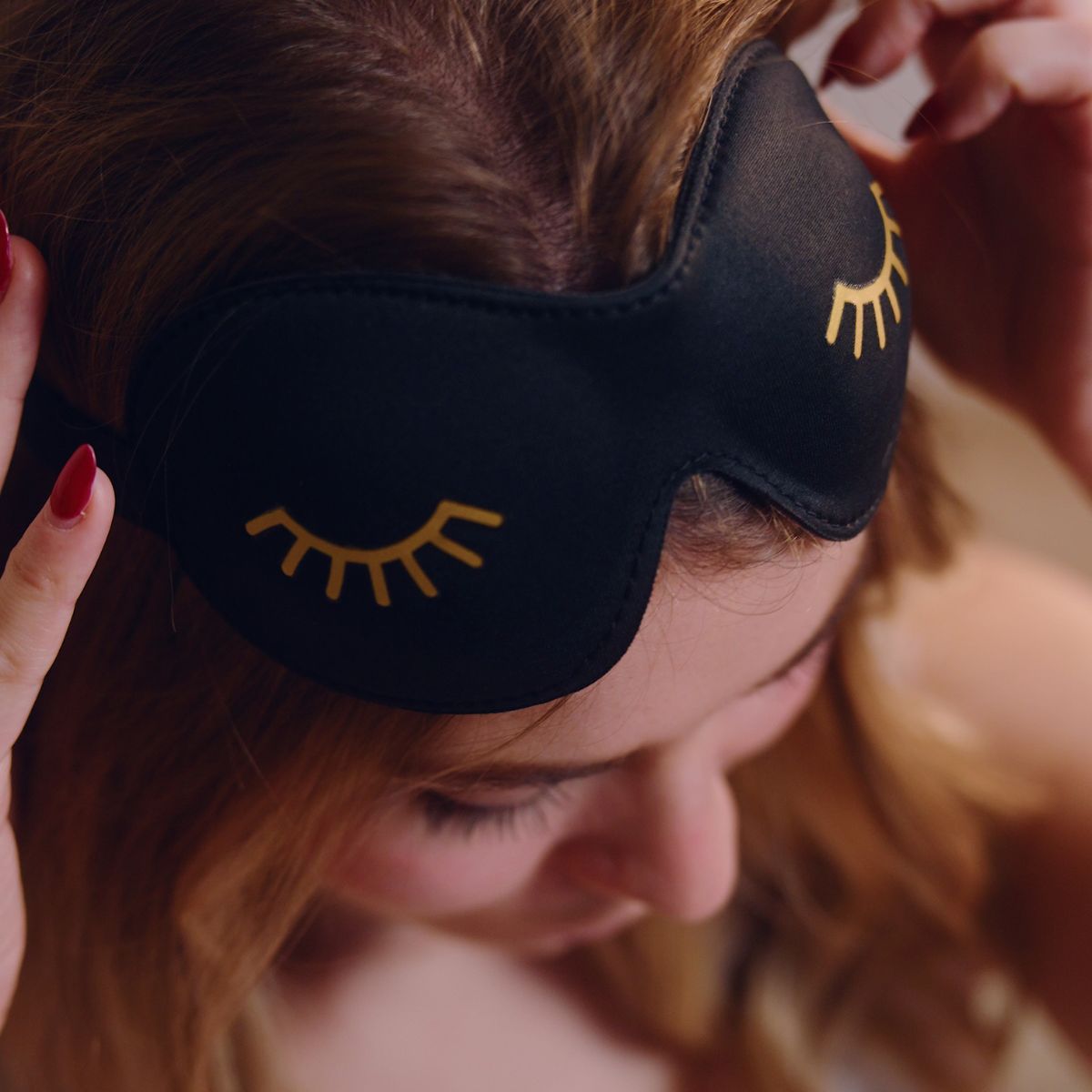 Contoured Sleep Mask Twin Pack Sets in Various Designs
