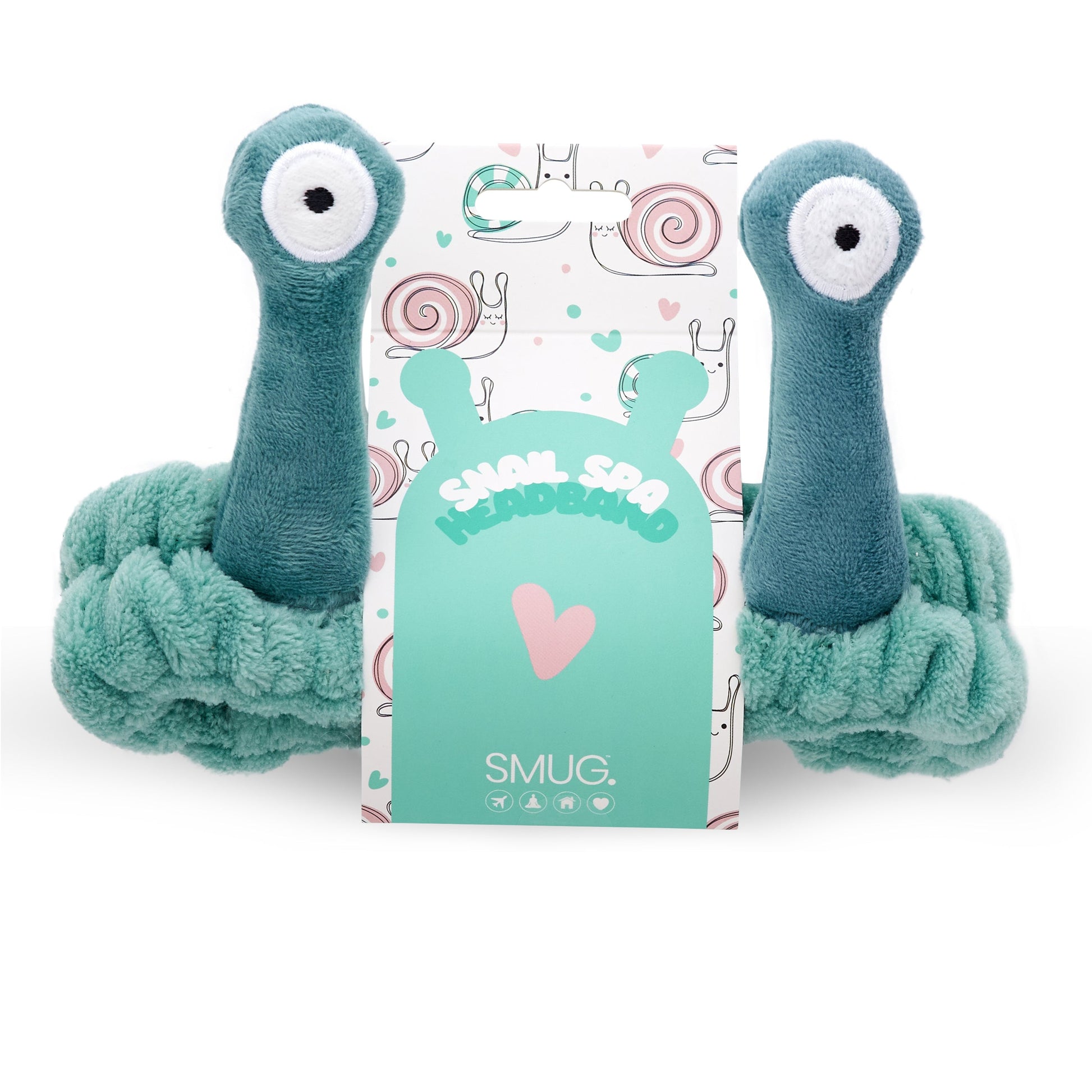 Snail Spa Headband in Sage Green