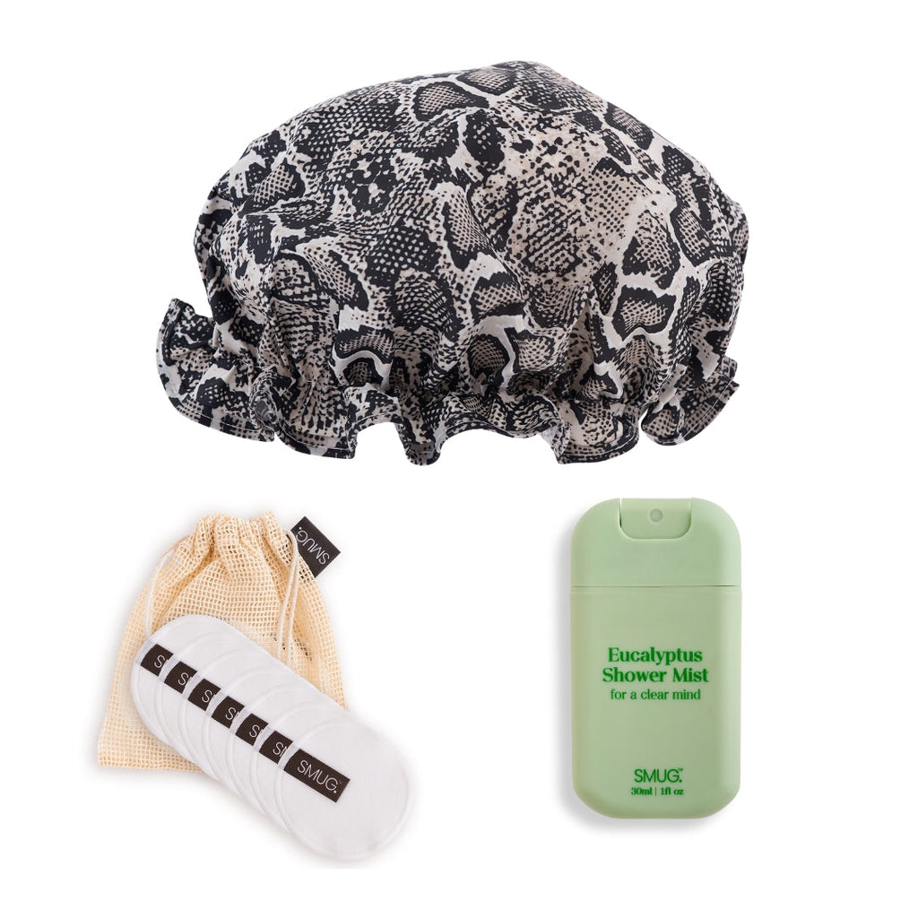 Shower and Spa Set in Multiple Prints