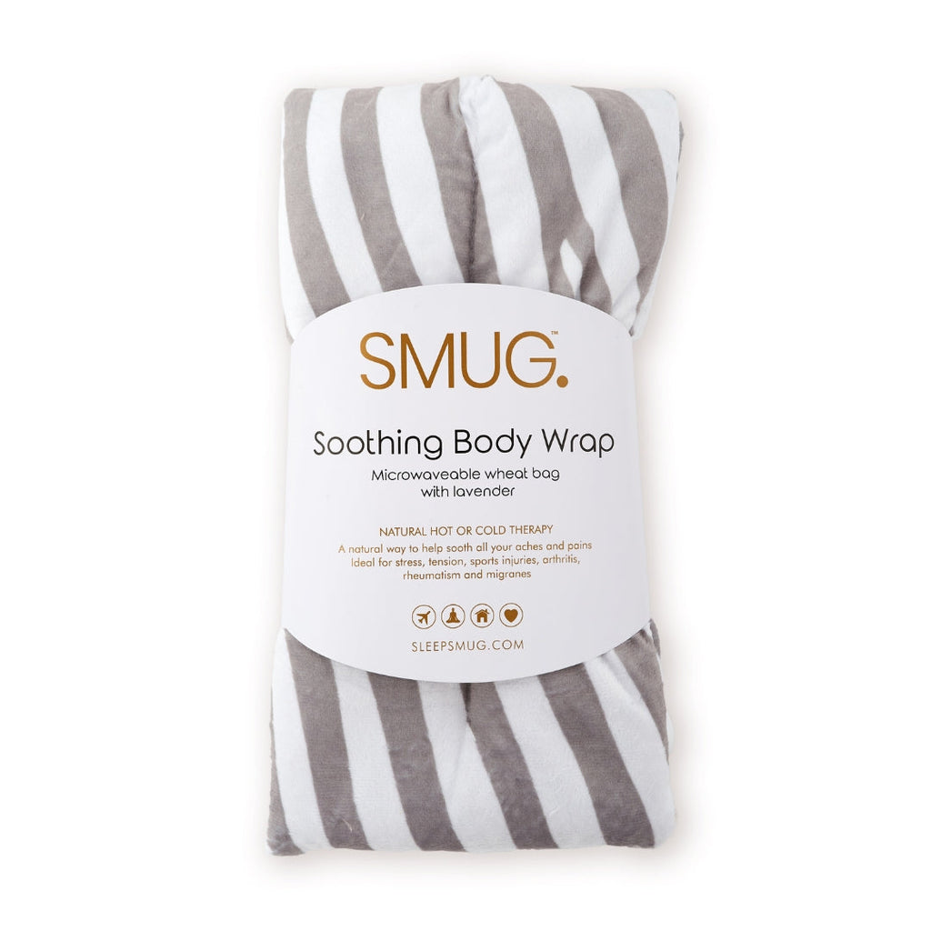 Soothing Body Wrap Wheat Bag with Lavender Oil in Zebra Print