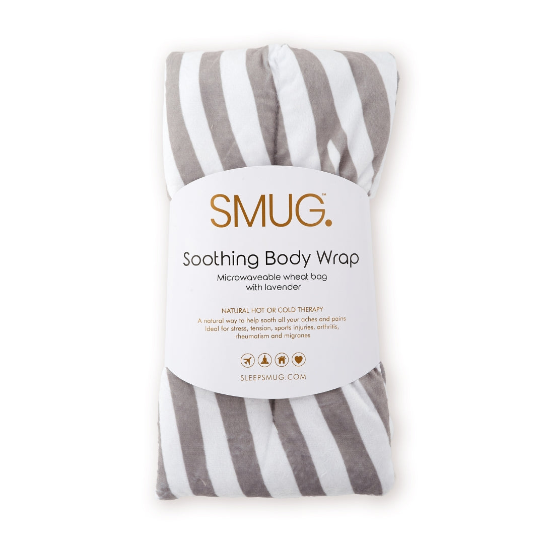 Soothing Body Wrap Wheat Bag with Lavender Oil in Zebra Print