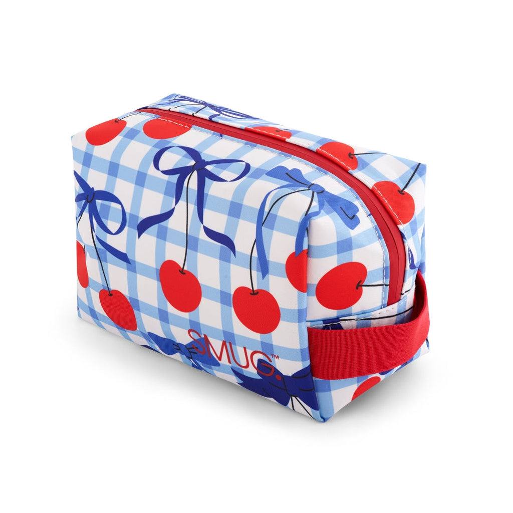 Blue Cherries Toiletry Bag