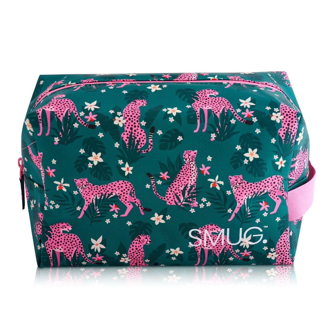 Cheetah Print Wash Bag