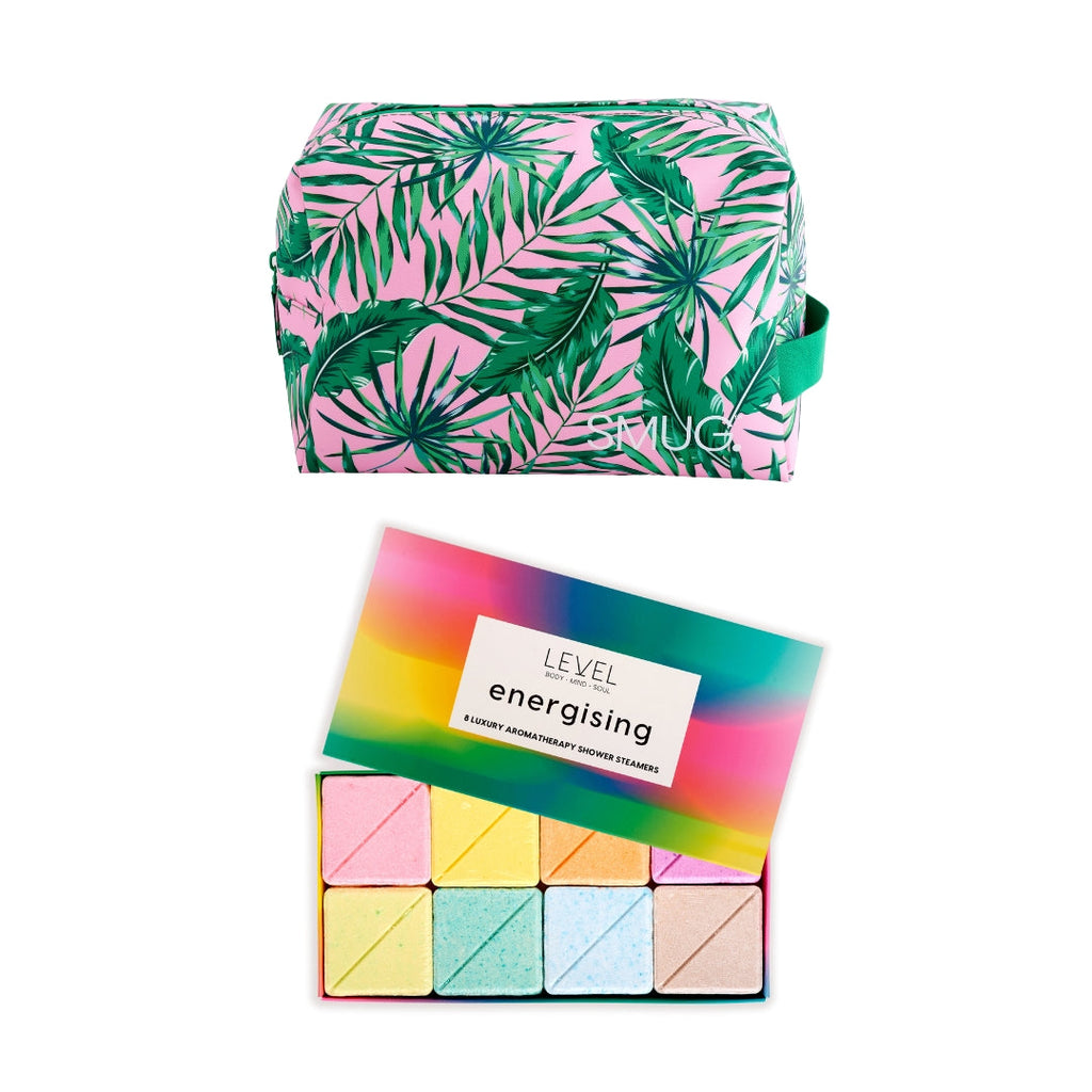 Wake Up Wash Bag Set in Various Prints
