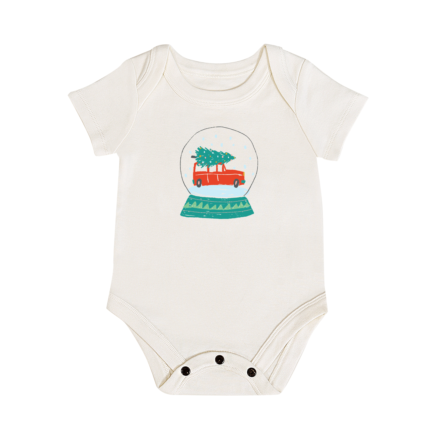 Graphic Bodysuit Snow Globe