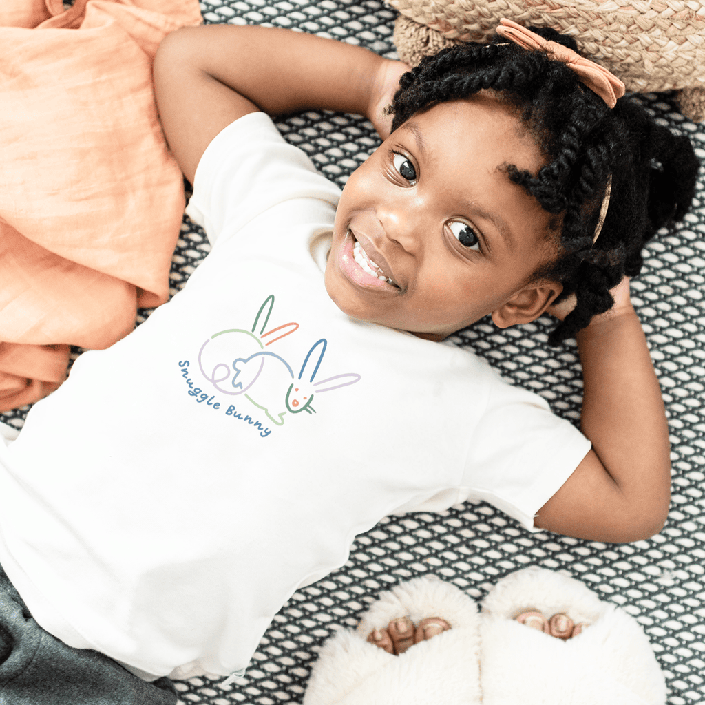 Snuggle Bunny Graphic Tee for Toddlers