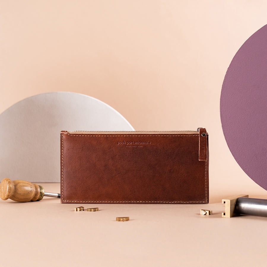 Posh Portemonnaie Wallet – Sleek, Eco-Friendly Leather Design by Craftory at brixbailey.com