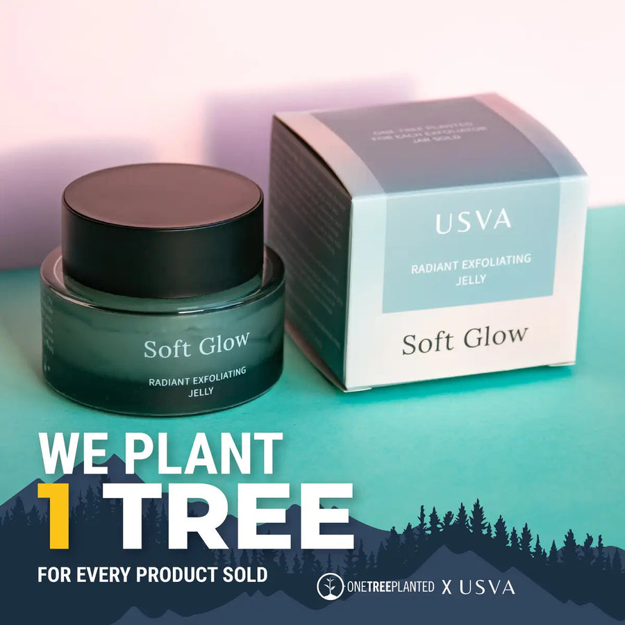 Soft Glow Face Scrub – Gentle Exfoliating & Deep Cleansing by Usva Cosmetics at www.brixbailey.com