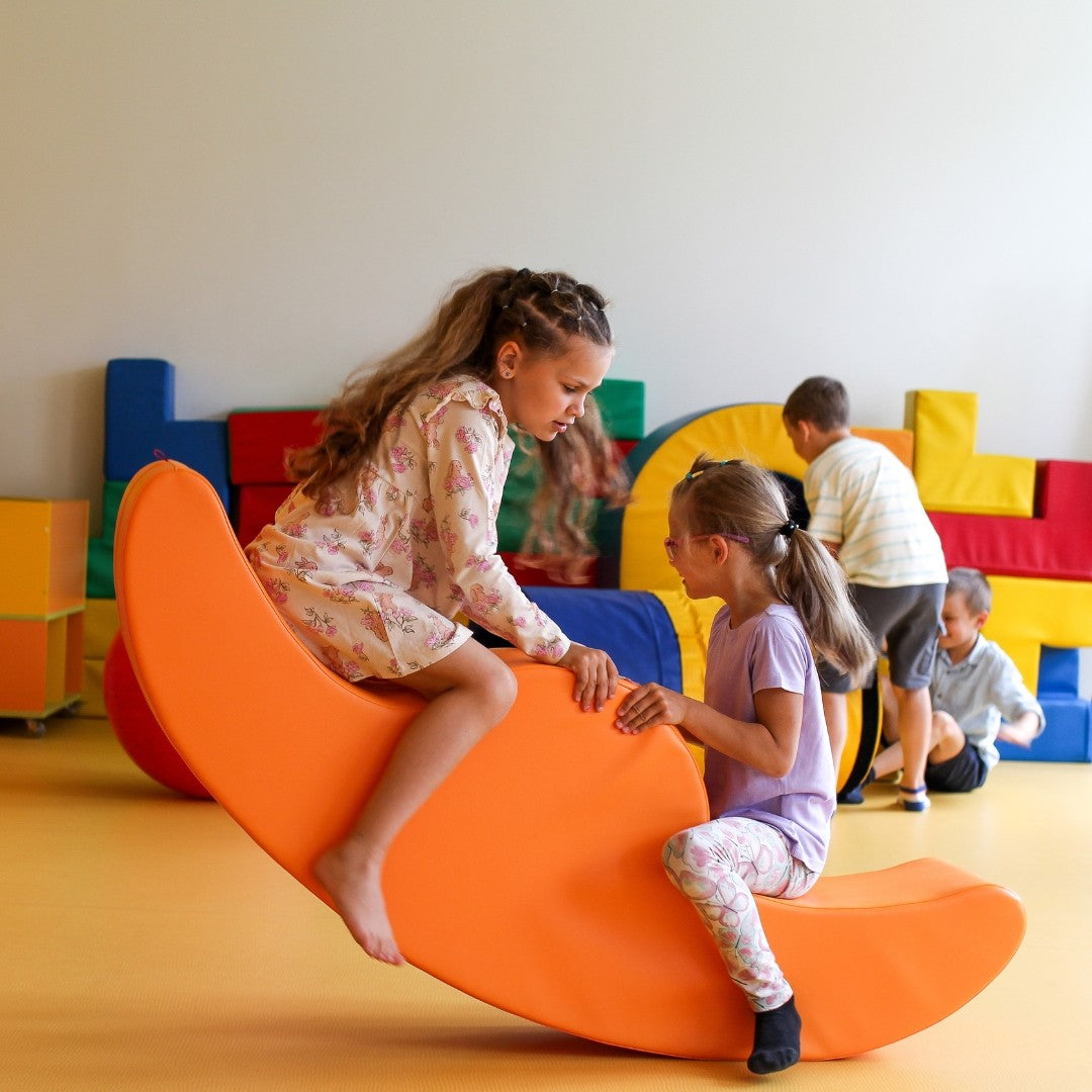 Soft Play Double Rocker Buddy - White