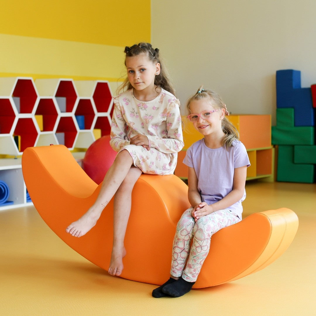 Soft Play Double Rocker Buddy - White