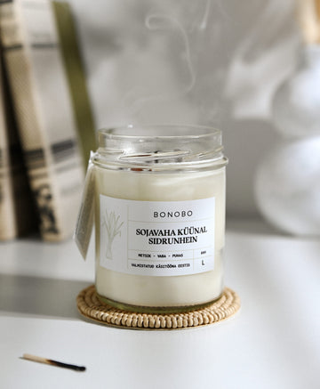 Bonobo's Natural Soy Candles – Eco-Friendly & Pure Essential Oils by BONOBO at www.brixbailey.com