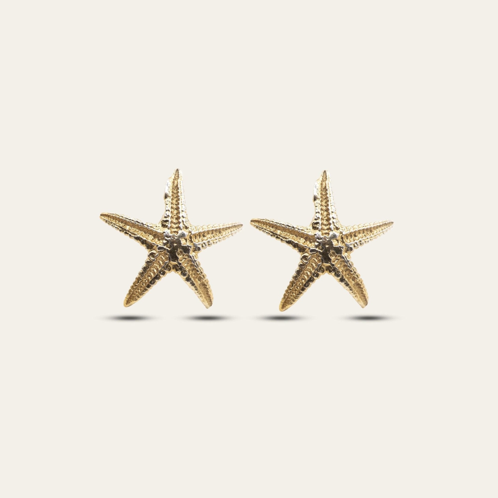 Dainty Gold Starfish Studs