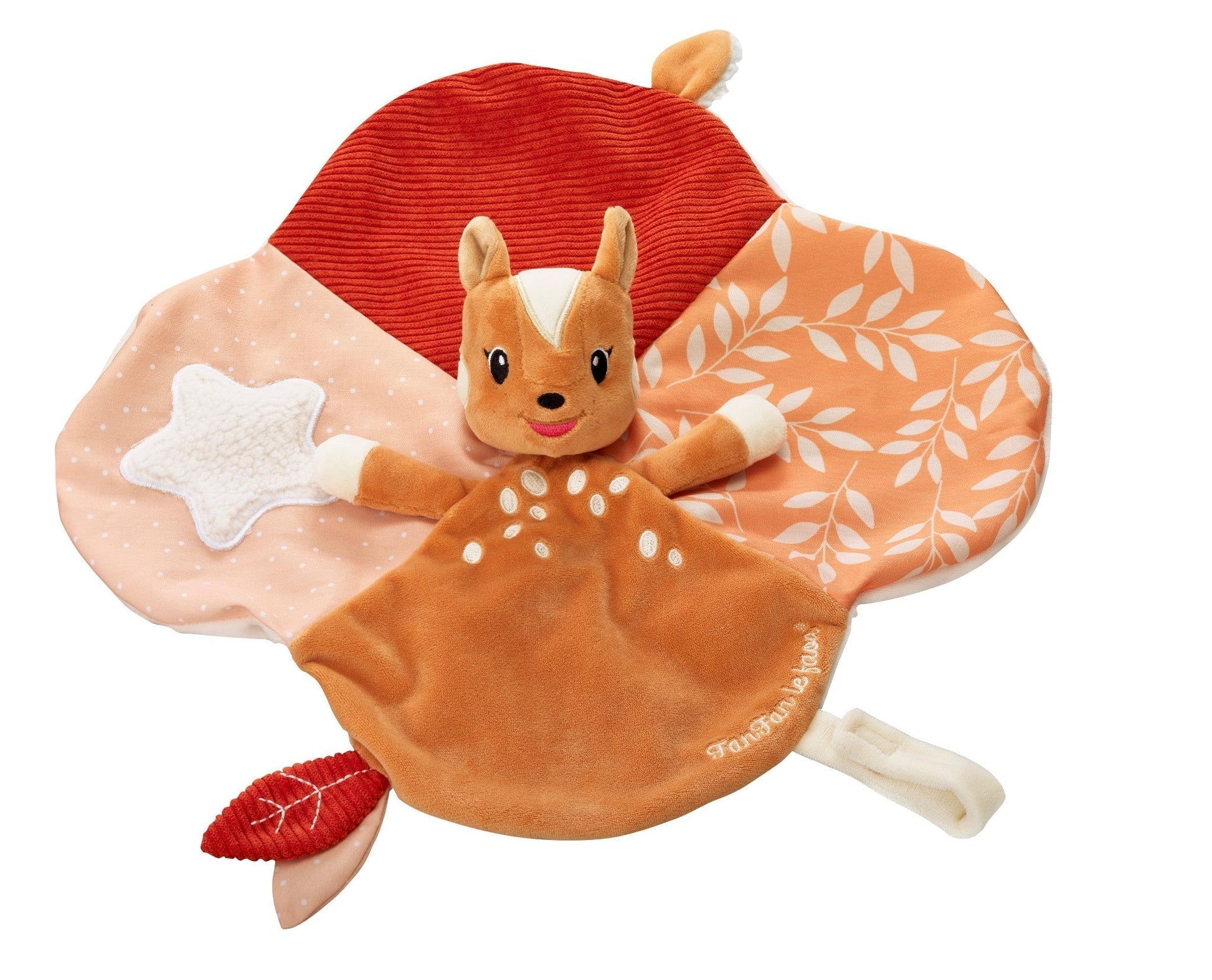 FanFan the Fawn Comforter with Pacifier Holder