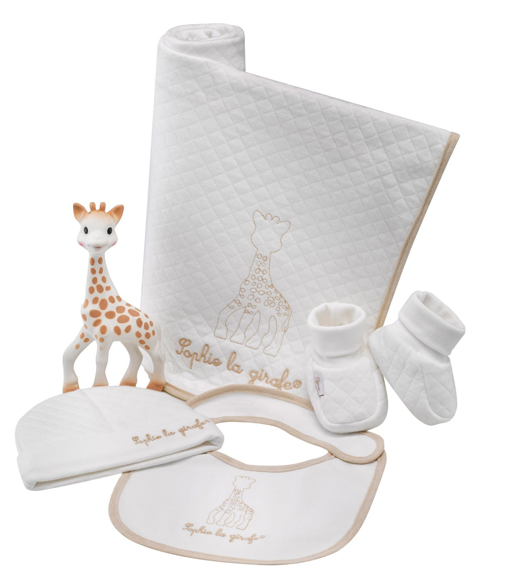 My Birth Outfit Gift Set with Natural Rubber Toy