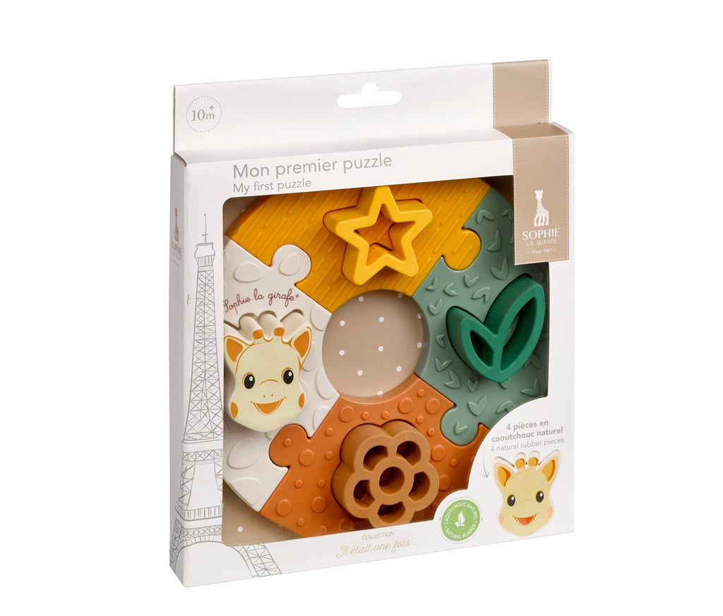 My First Puzzle Soft Teething Toy for Babies