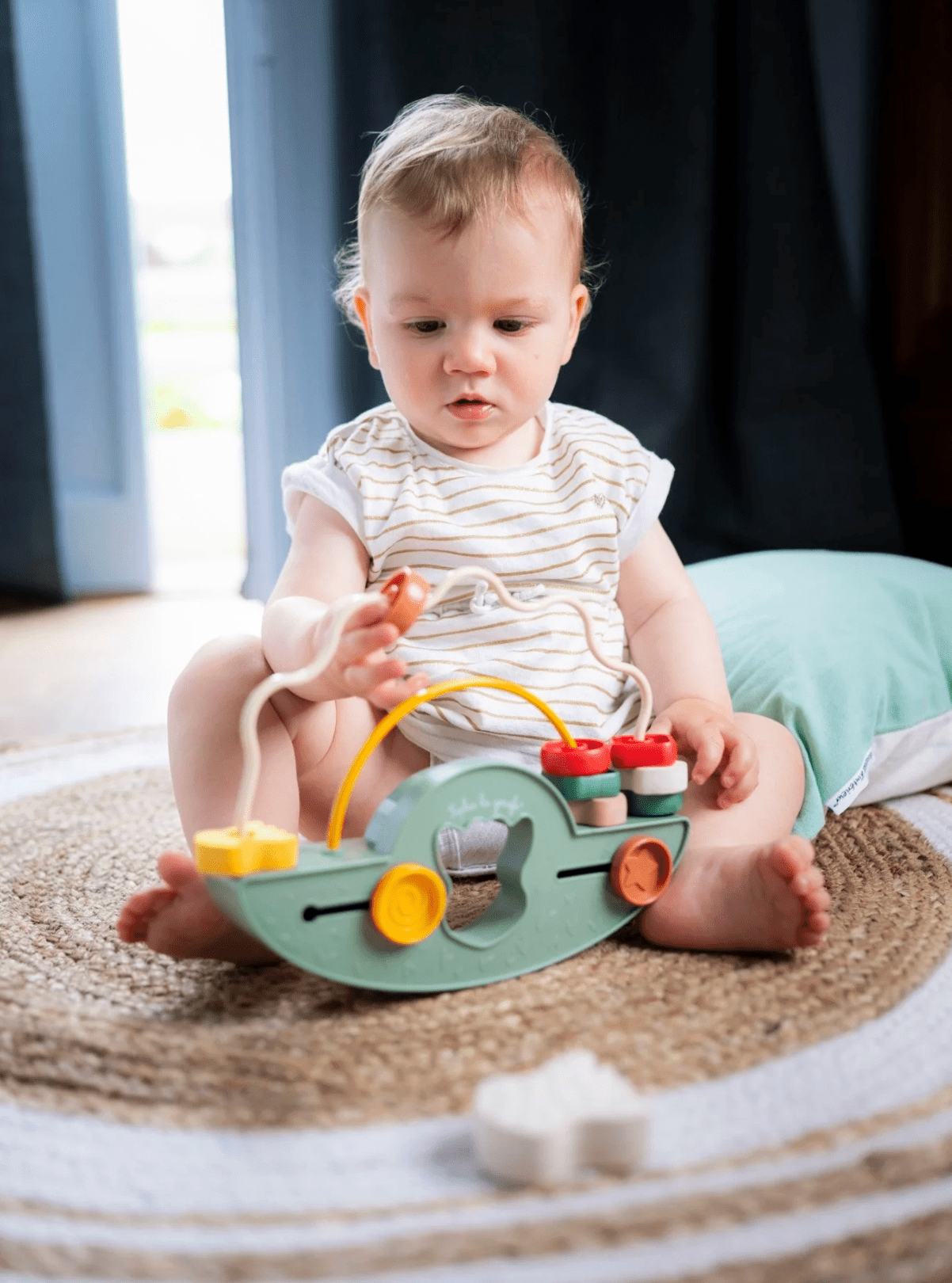 My First Toys to Handle - Balancing Abacus and Shape Sorter Set