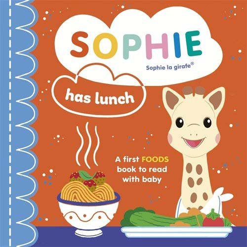 Sophie Has Lunch Board Book with Textured Pages