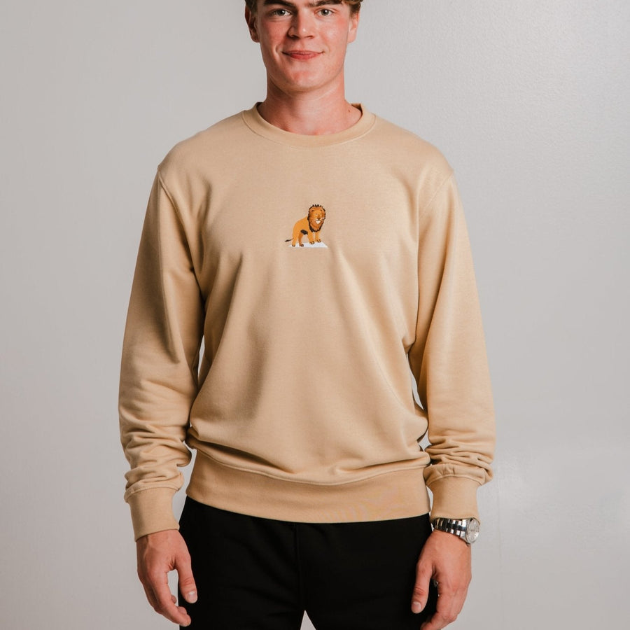 Embroidered Unisex Sweatshirt – Soft, Relaxed-Fit Fleece by Sossu at www.brixbailey.com