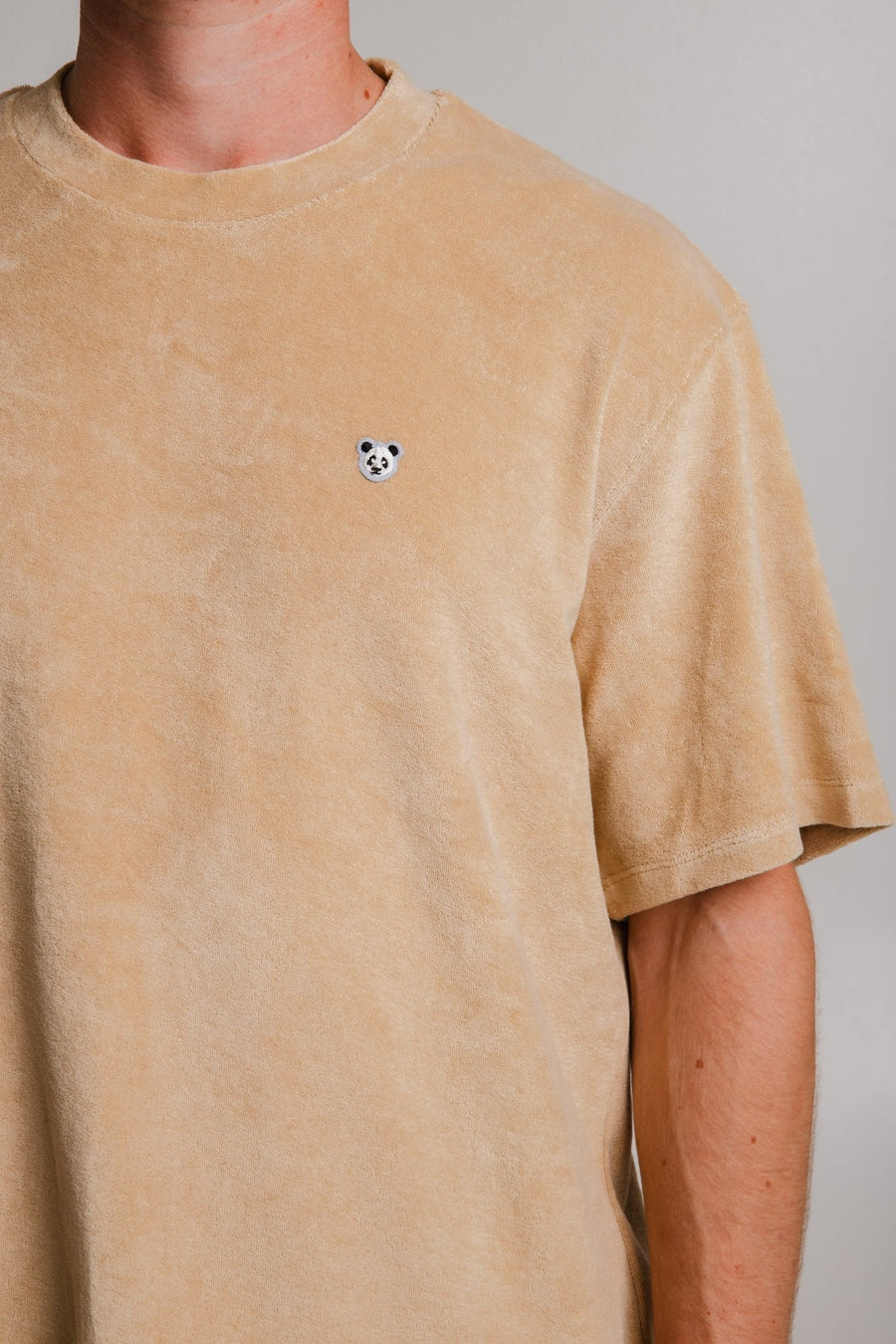 Unisex Oversized Terry T-Shirt – Embroidered & Eco-Friendly by Sossu at www.brixbailey.com