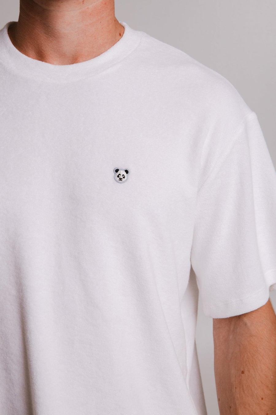 Embroidered Terry Unisex T-Shirt – Eco-Friendly & Stylish Fit by Sossu at www.brixbailey.com