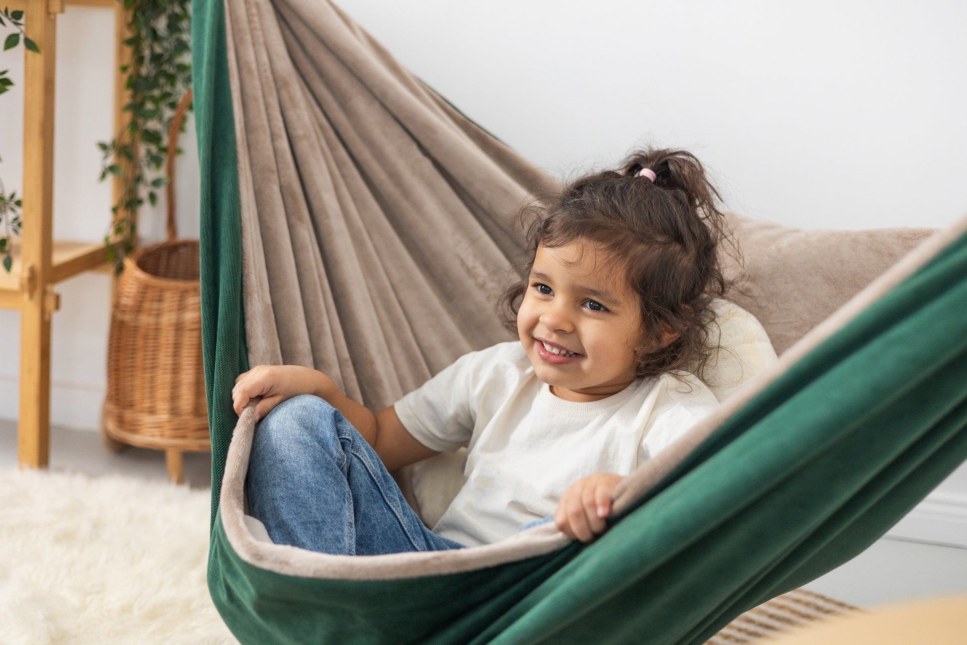 The Forest Snuggle Hammock - Comfy & Safe Kid-Friendly Hideaway with Handmade Quality by Sówka at www.brixbailey.com
