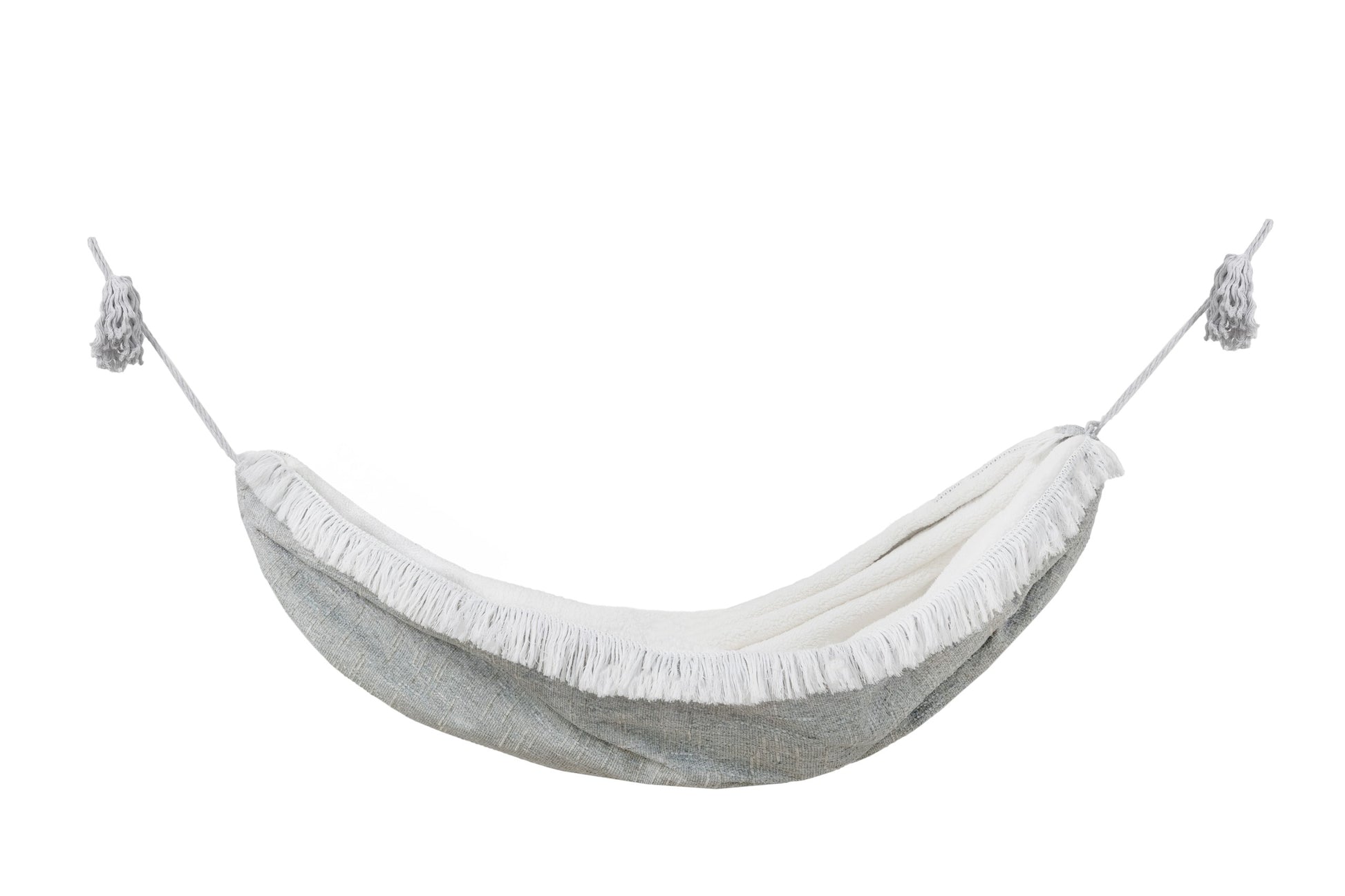 The Little Haven Hammock - Cozy & Safe Boucle Knit Checkered Design for Children's Rooms by Sówka at www.brixbailey.com