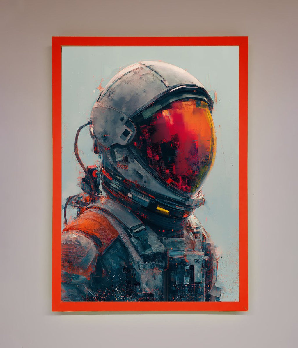 Space Man Framed Wall Art