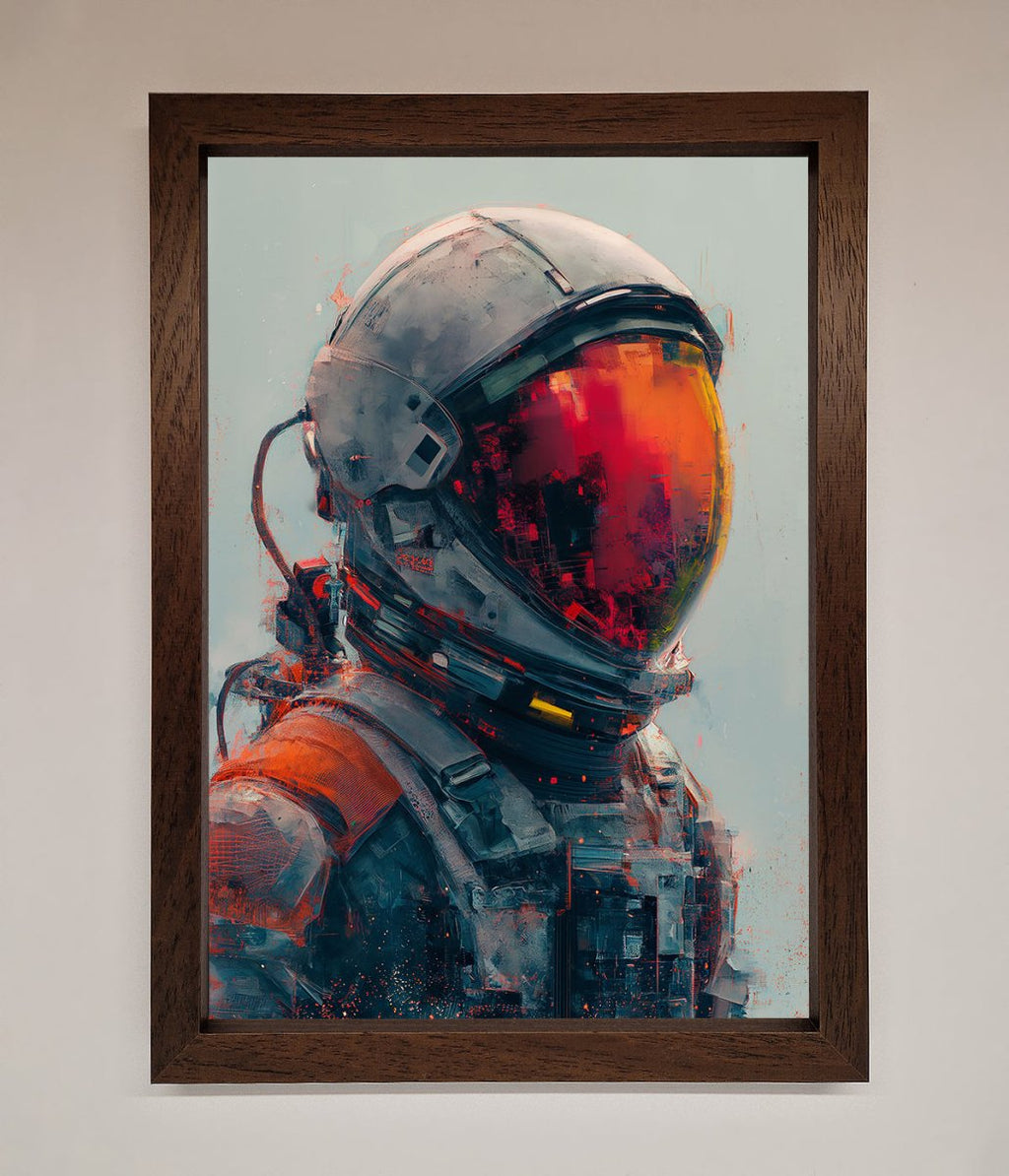 Space Man Framed Wall Art