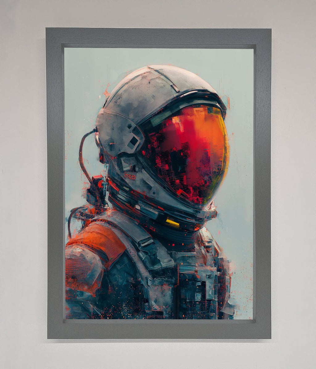 Space Man Framed Wall Art