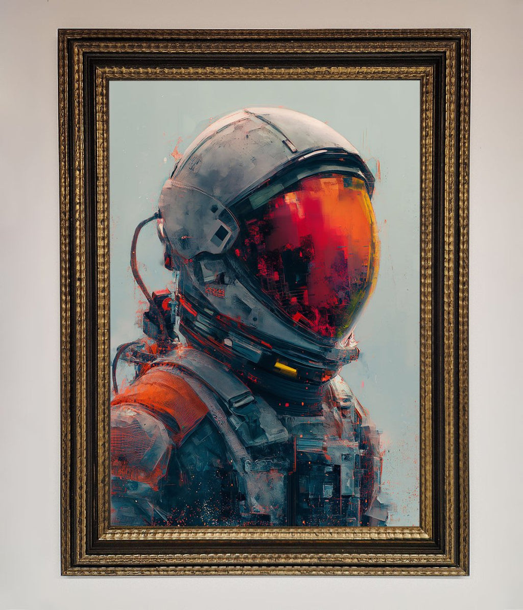 Space Man Framed Wall Art