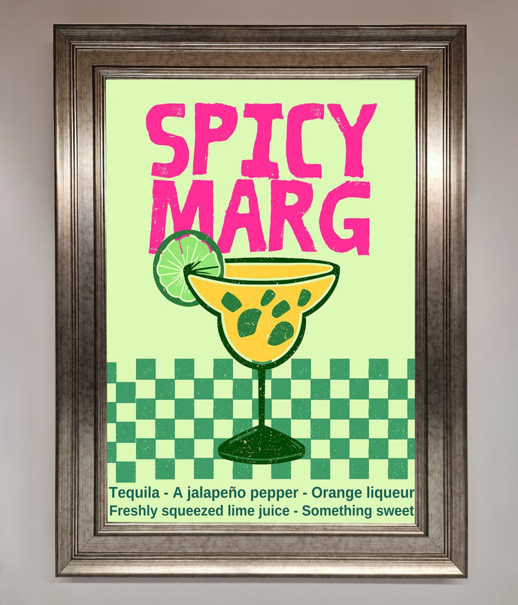 Spicy Marg Framed Poster