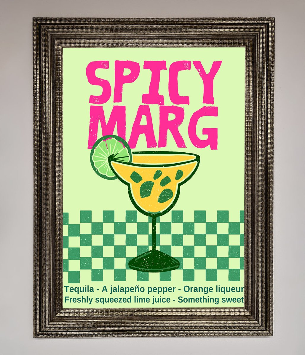 Spicy Marg Framed Poster
