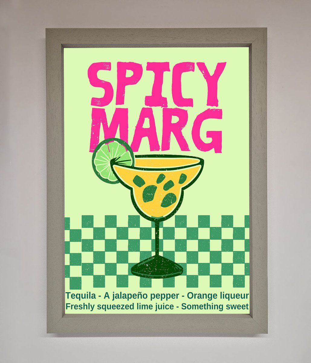 Spicy Marg Framed Poster