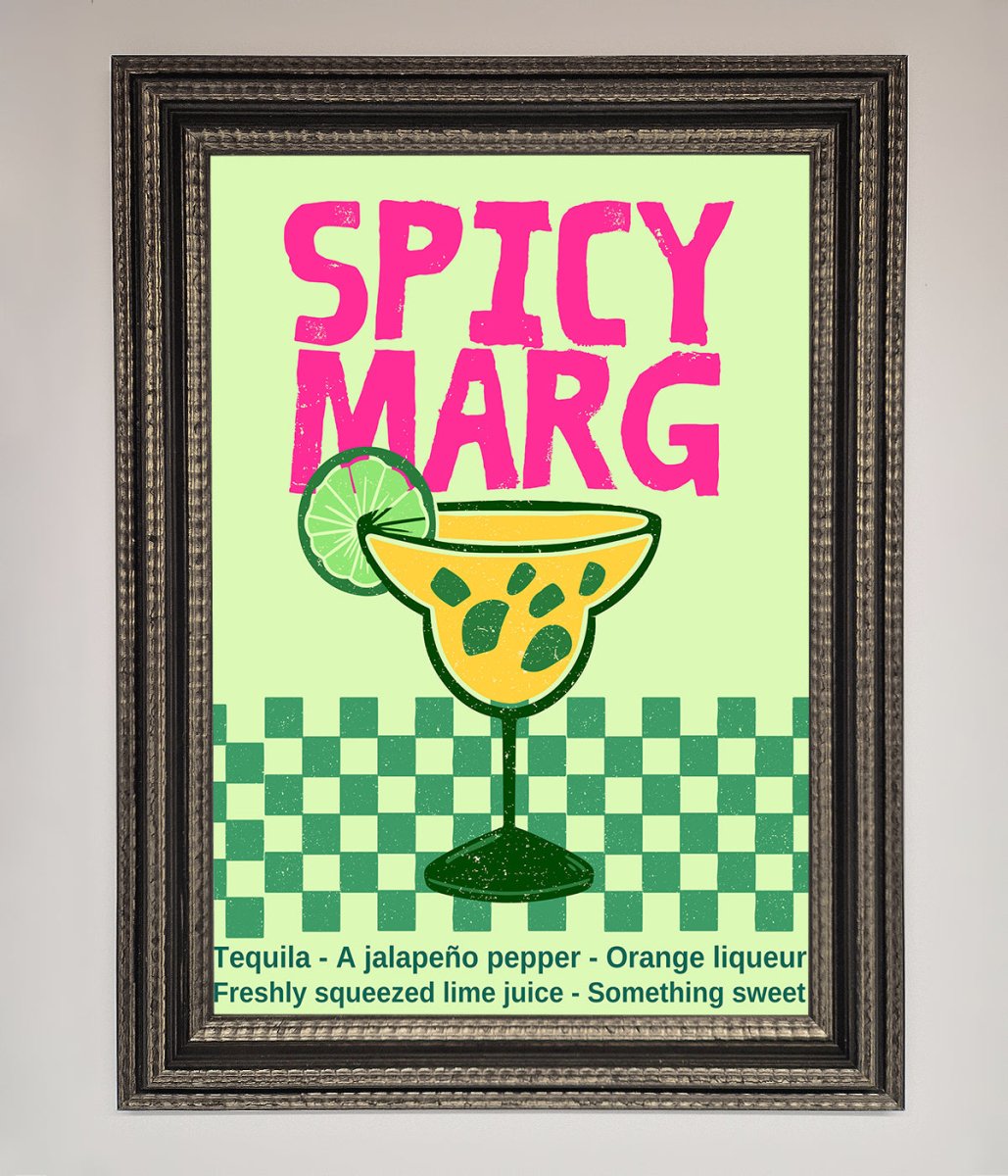 Spicy Marg Framed Poster