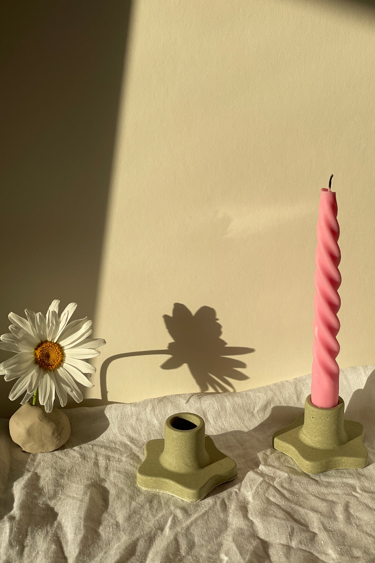 Spiral Taper Candles  Bundle of 4