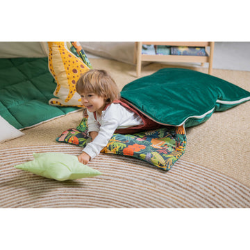 Kids' Allergy-Free Velvet Sleeping Bag – Ideal for Naps & Travel by Sówka at brixbailey.com