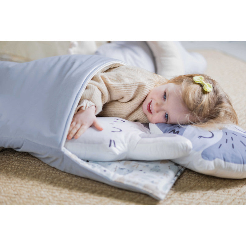 Kids' Velvet Sleeping Bag – Comfy, Anti-Allergic & Portable by Sówka at brixbailey.com