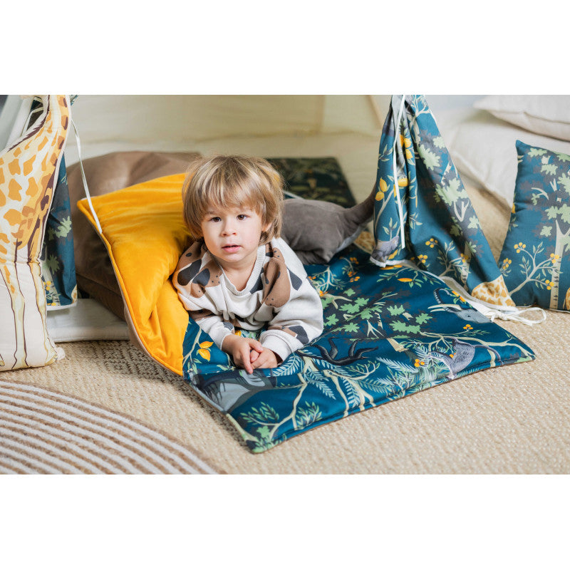 Kids' Hypoallergenic Sleeping Bag – Velvet & Cotton by Sówka at brixbailey.com