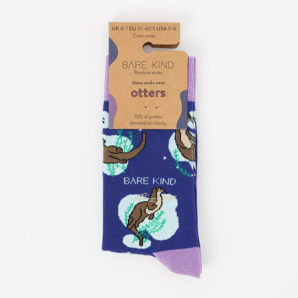 Save the Sport Otters Bamboo Socks