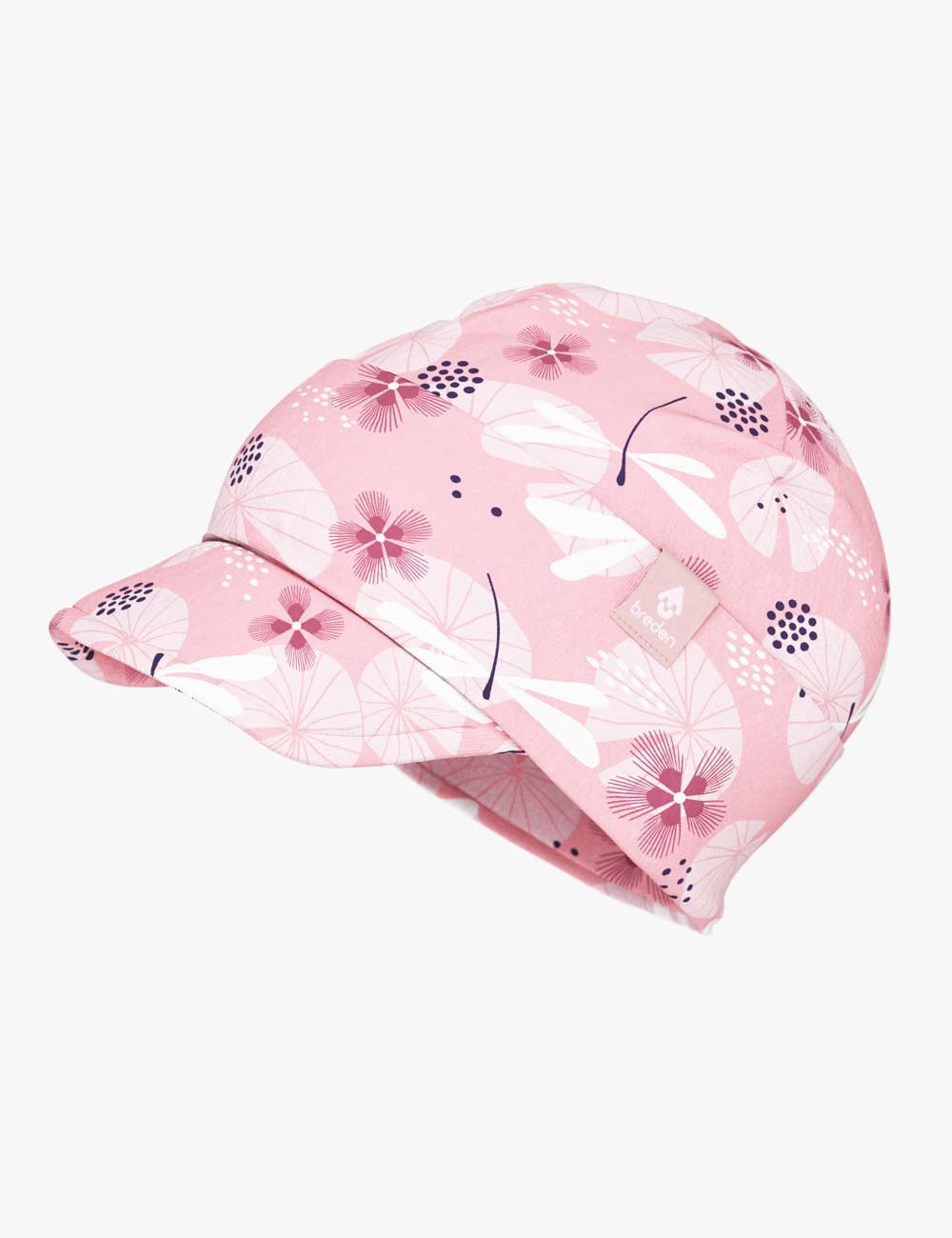 Double Cotton Peaked Cap BO for Kids - Ideal for Spring & Autumn with Advanced Wind Protection by Breden at www.brixbailey.com
