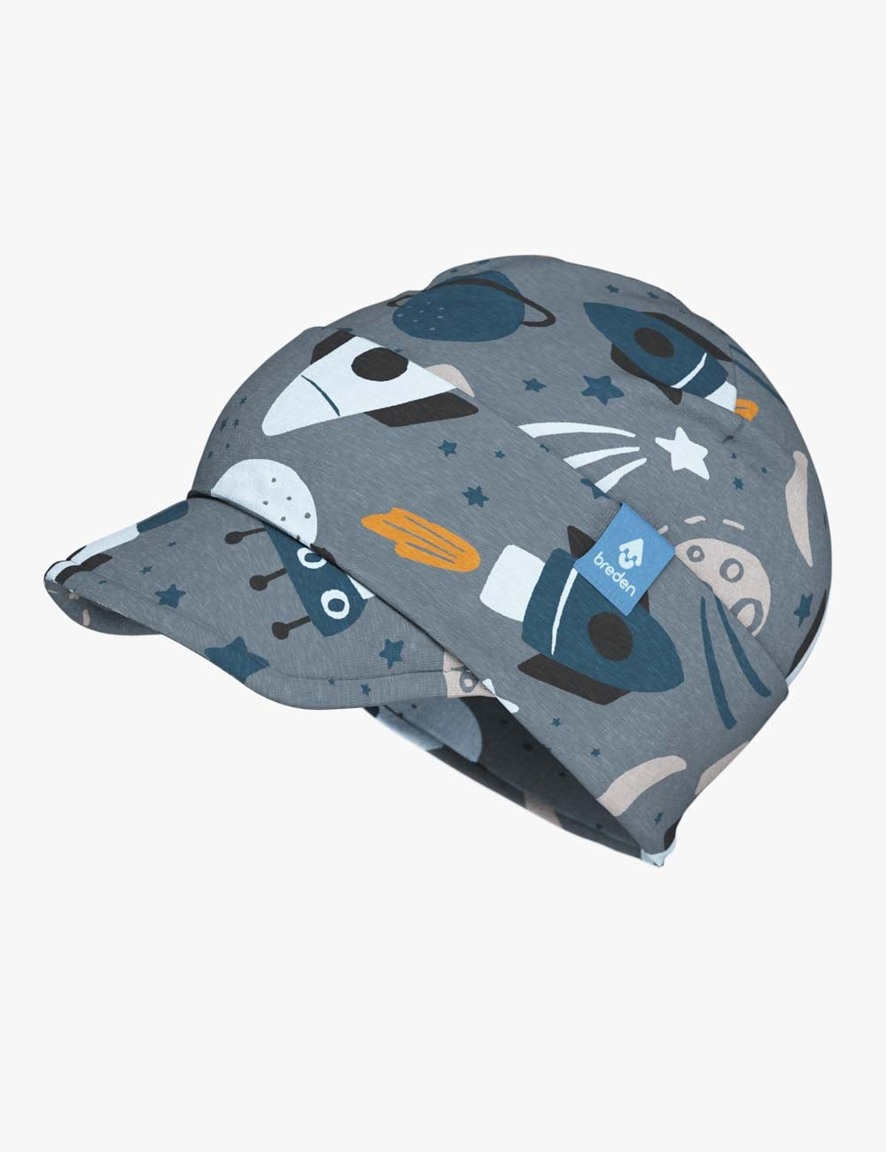 Double Cotton Peaked Cap BO - Ideal for Spring & Autumn, Wind-Proof & Stylish by Breden at www.brixbailey.com